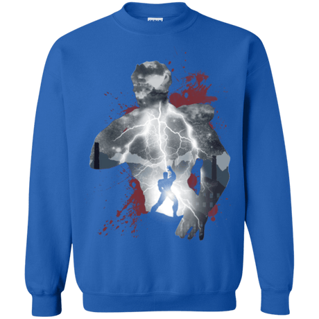 Sweatshirts Royal / Small The Fist Crewneck Sweatshirt