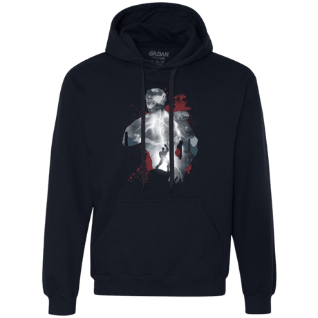 Sweatshirts Navy / Small The Fist Premium Fleece Hoodie