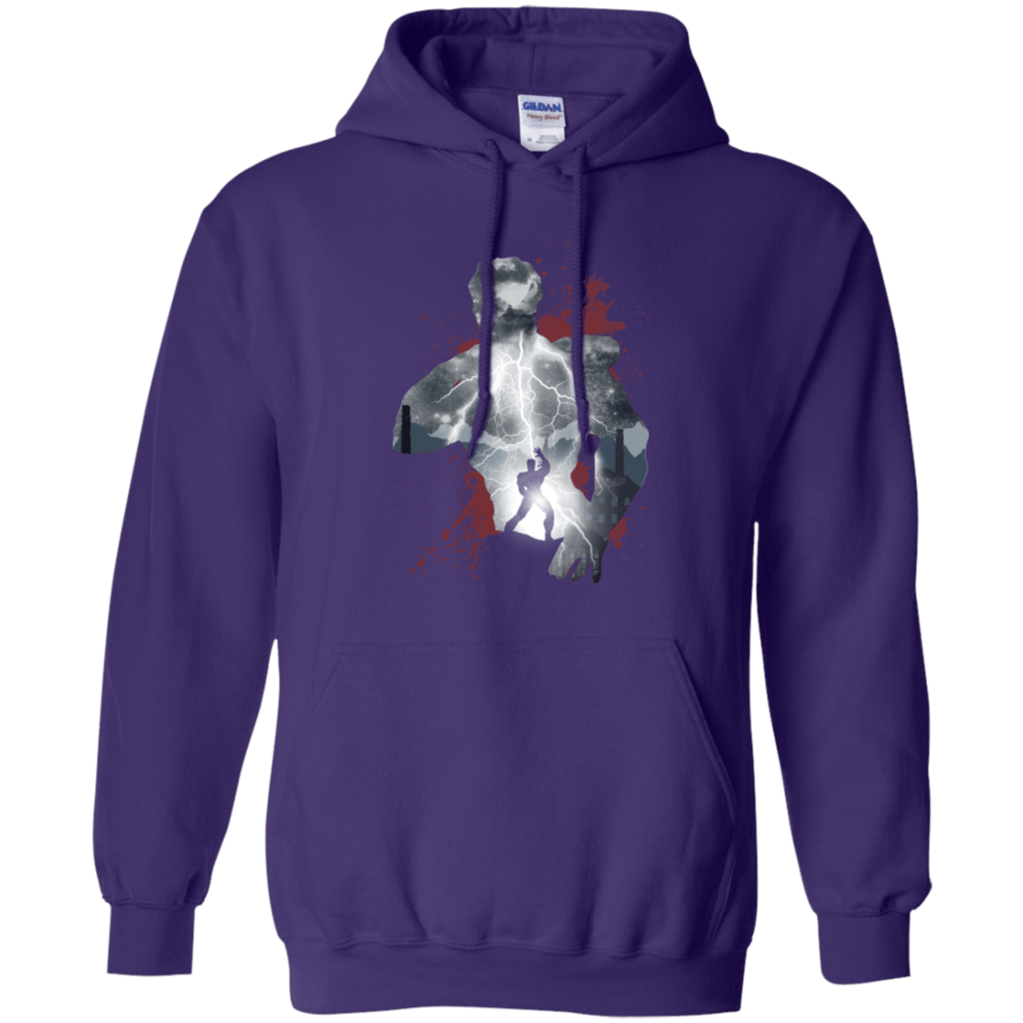 Sweatshirts Purple / Small The Fist Pullover Hoodie