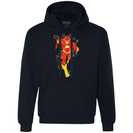 Sweatshirts Navy / Small The Flash Premium Fleece Hoodie