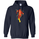 Sweatshirts Navy / Small The Flash Pullover Hoodie