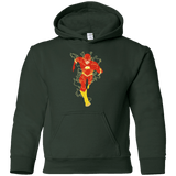 Sweatshirts Forest Green / YS The Flash Youth Hoodie