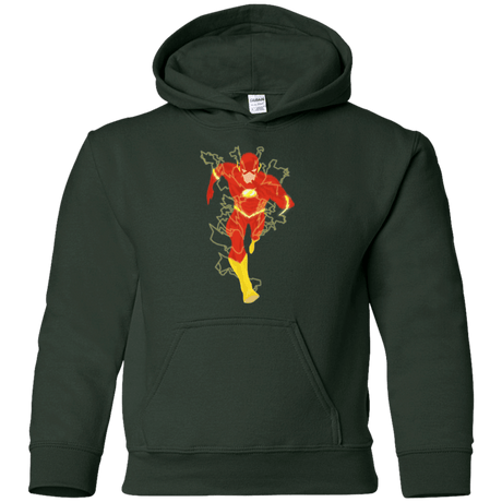 Sweatshirts Forest Green / YS The Flash Youth Hoodie