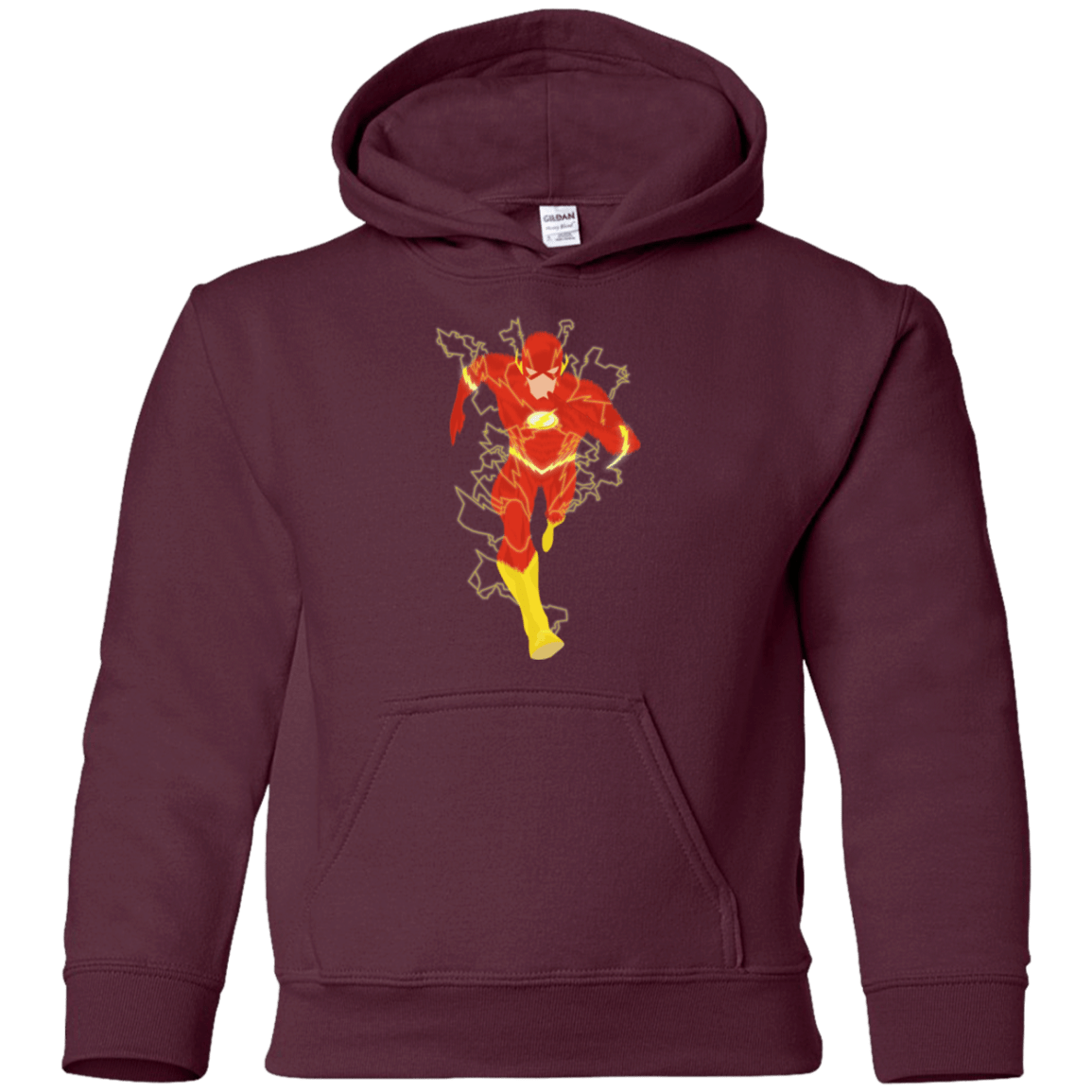 Sweatshirts Maroon / YS The Flash Youth Hoodie