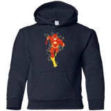 Sweatshirts Navy / YS The Flash Youth Hoodie