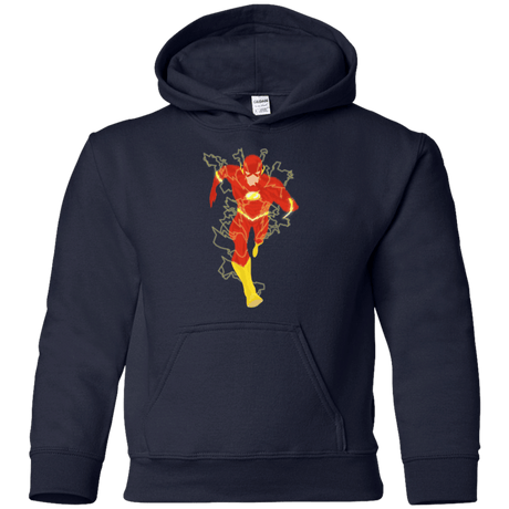 Sweatshirts Navy / YS The Flash Youth Hoodie