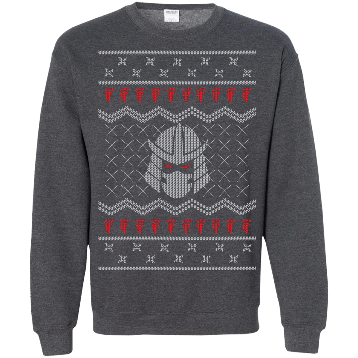 Sweatshirts Dark Heather / S The Foot Clan Crewneck Sweatshirt