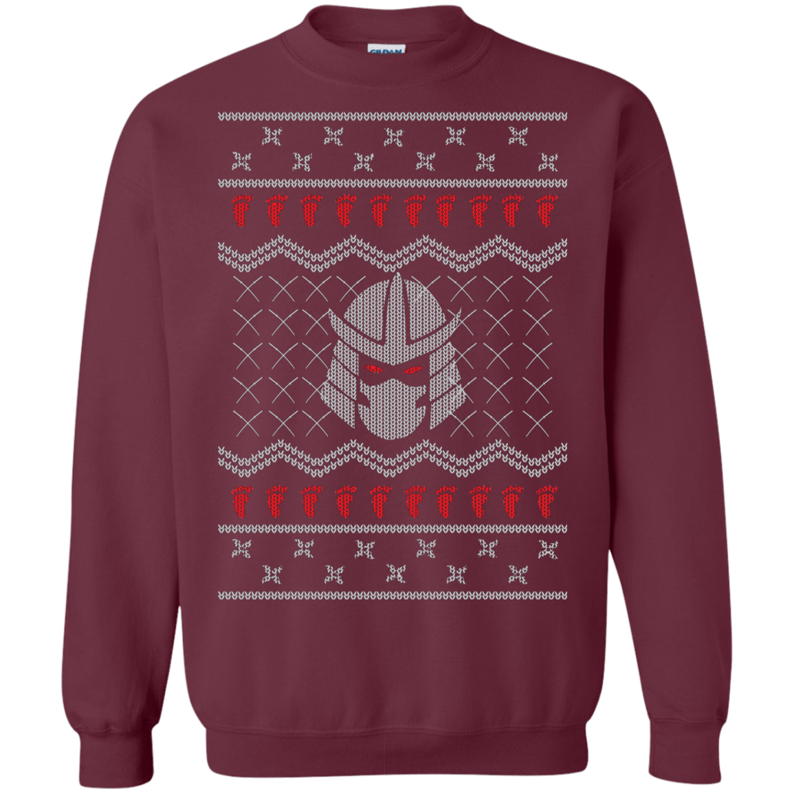 Sweatshirts Maroon / S The Foot Clan Crewneck Sweatshirt