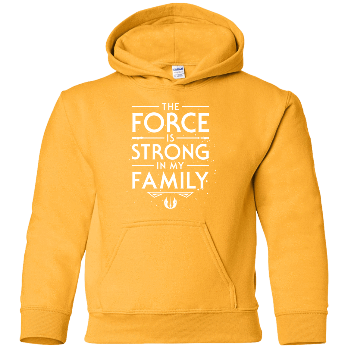 The Force is Strong in my Family Youth Hoodie