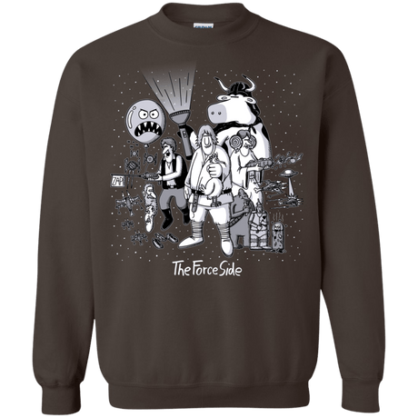 Sweatshirts Dark Chocolate / Small The Force Side Crewneck Sweatshirt
