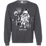Sweatshirts Dark Heather / Small The Force Side Crewneck Sweatshirt