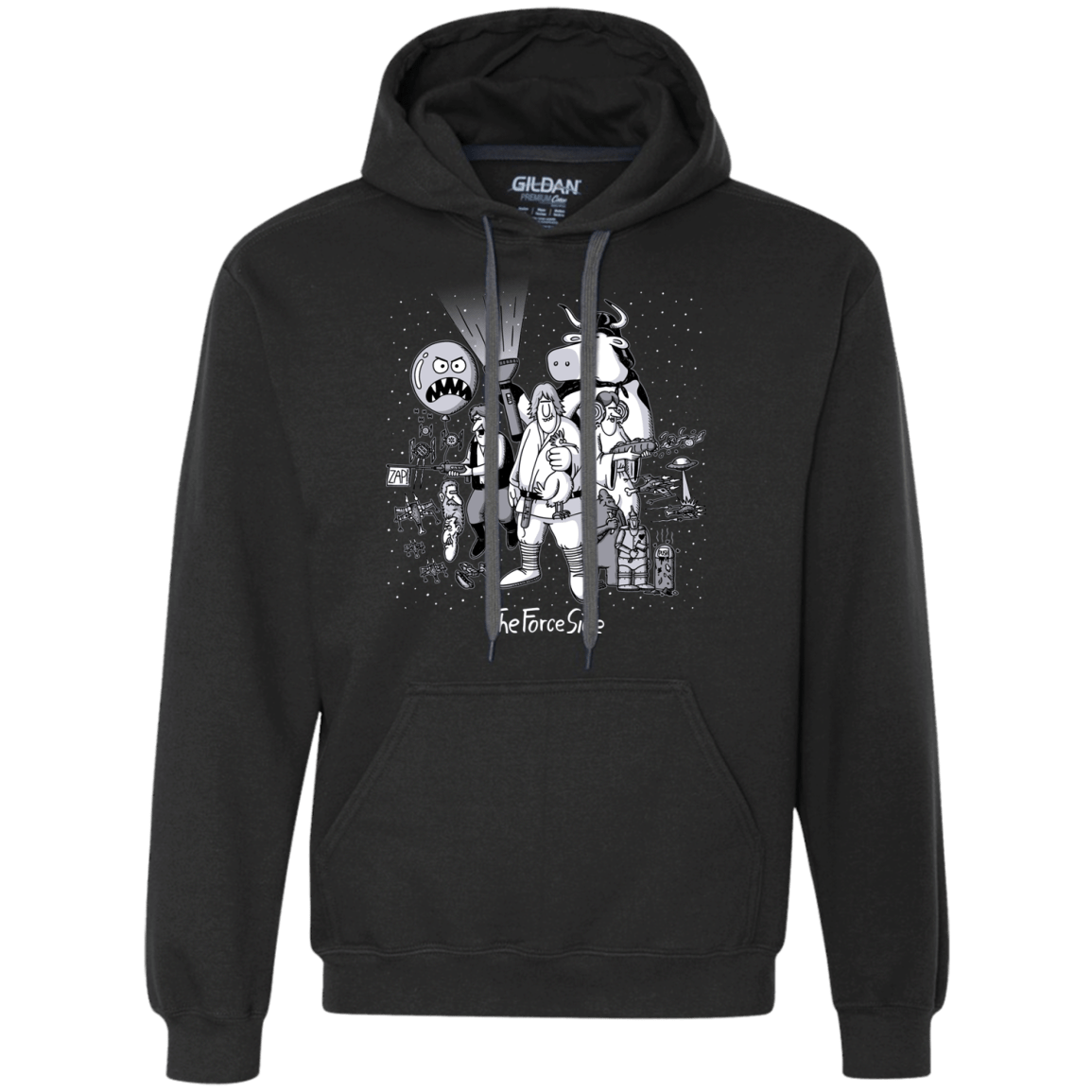 Sweatshirts Black / Small The Force Side Premium Fleece Hoodie