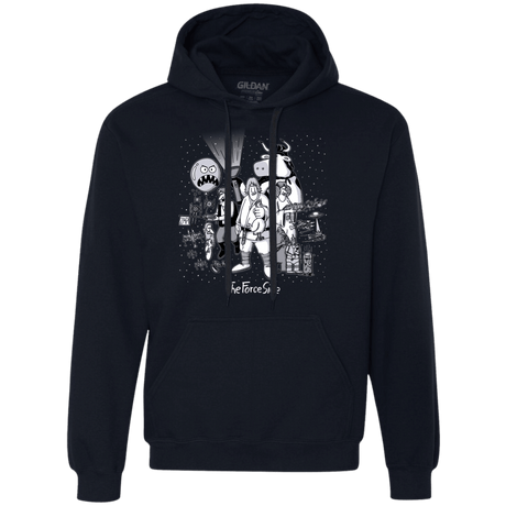 Sweatshirts Navy / Small The Force Side Premium Fleece Hoodie