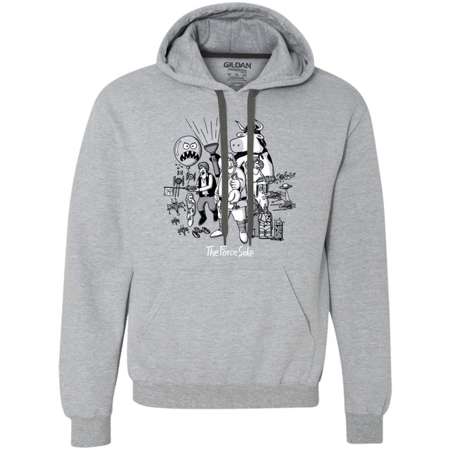 Sweatshirts Sport Grey / Small The Force Side Premium Fleece Hoodie