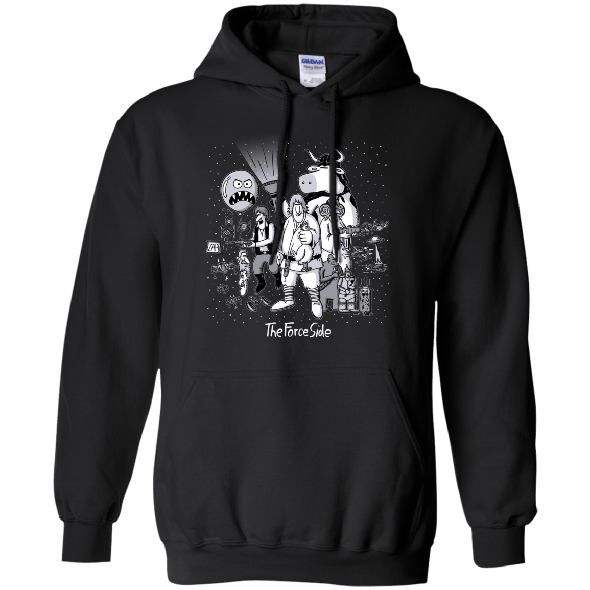 Sweatshirts Black / Small The Force Side Pullover Hoodie