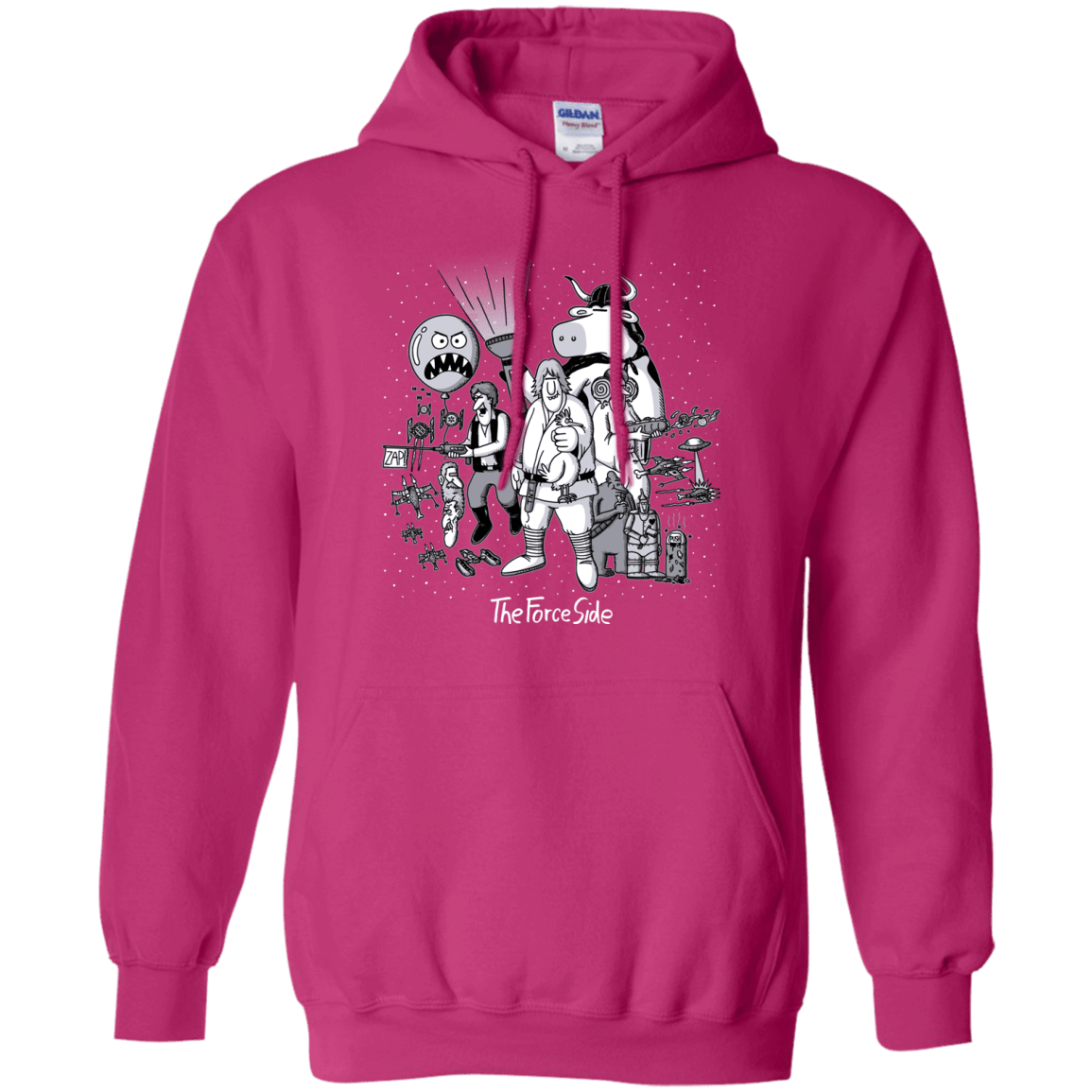 Sweatshirts Heliconia / Small The Force Side Pullover Hoodie