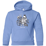 Sweatshirts Carolina Blue / YS The Force Side Youth Hoodie