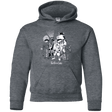 Sweatshirts Dark Heather / YS The Force Side Youth Hoodie