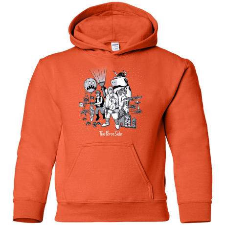 Sweatshirts Orange / YS The Force Side Youth Hoodie