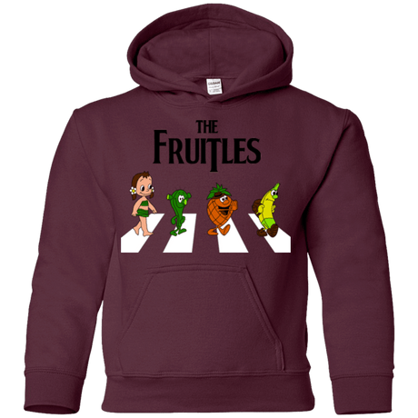 Sweatshirts Maroon / YS The Fruitles Youth Hoodie