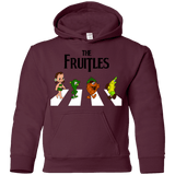 Sweatshirts Maroon / YS The Fruitles Youth Hoodie