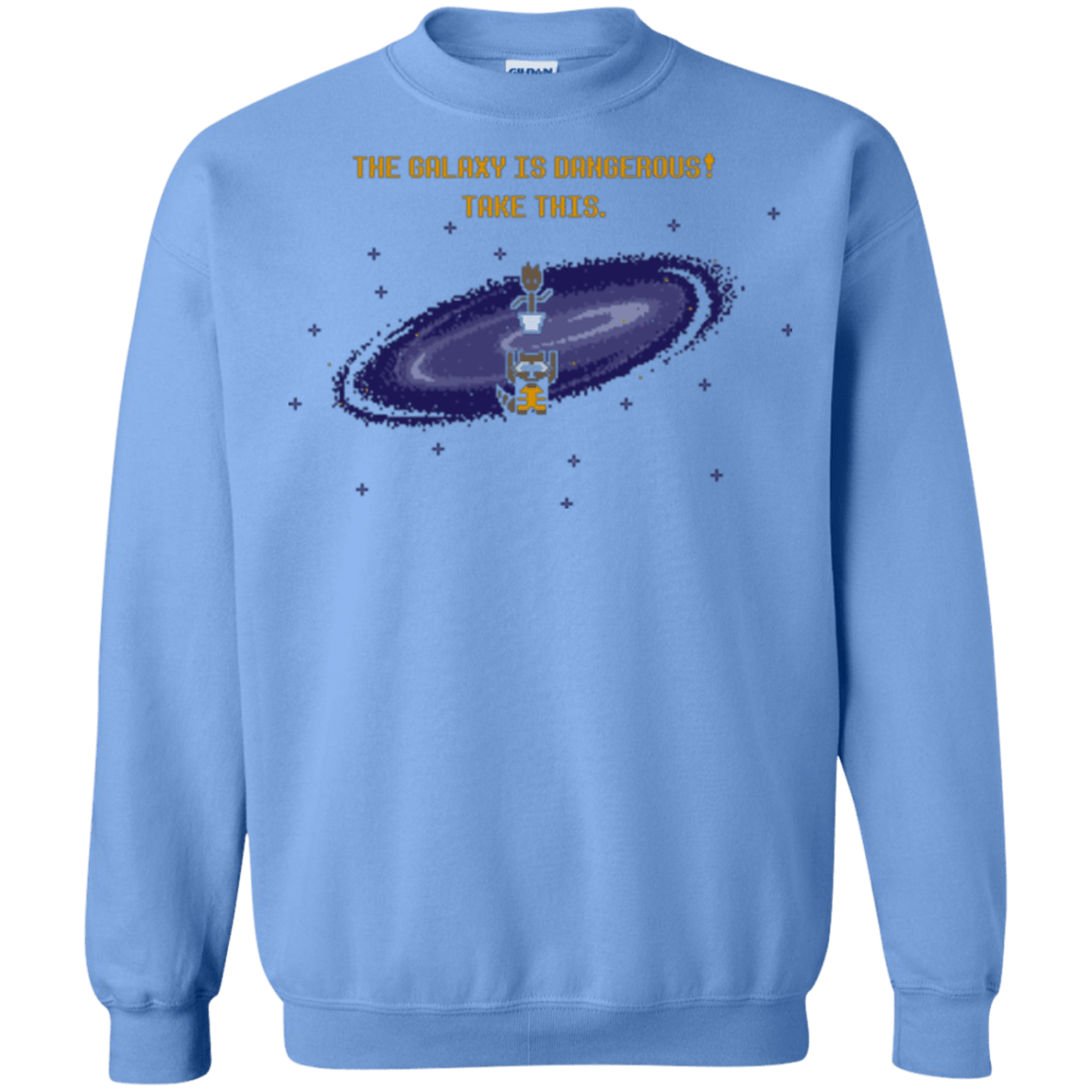 Sweatshirts Carolina Blue / Small The Galaxy is Dangerous Crewneck Sweatshirt