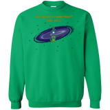 Sweatshirts Irish Green / Small The Galaxy is Dangerous Crewneck Sweatshirt