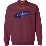 Sweatshirts Maroon / Small The Galaxy is Dangerous Crewneck Sweatshirt