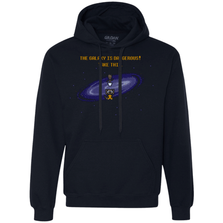 Sweatshirts Navy / Small The Galaxy is Dangerous Premium Fleece Hoodie