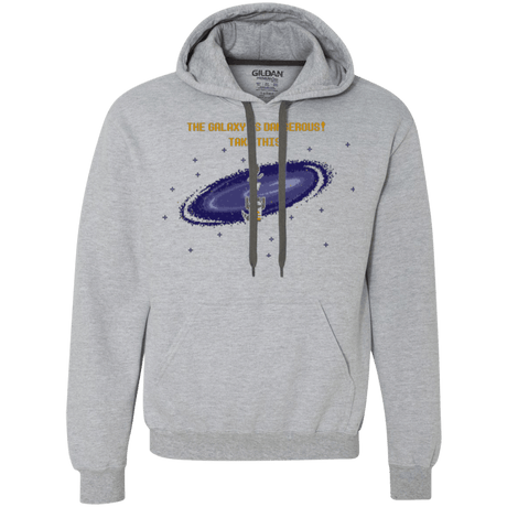 Sweatshirts Sport Grey / Small The Galaxy is Dangerous Premium Fleece Hoodie