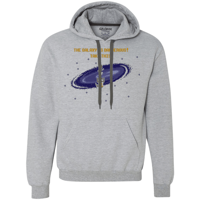 Sweatshirts Sport Grey / Small The Galaxy is Dangerous Premium Fleece Hoodie