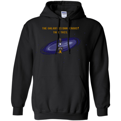 Sweatshirts Black / Small The Galaxy is Dangerous Pullover Hoodie