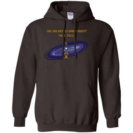 Sweatshirts Dark Chocolate / Small The Galaxy is Dangerous Pullover Hoodie