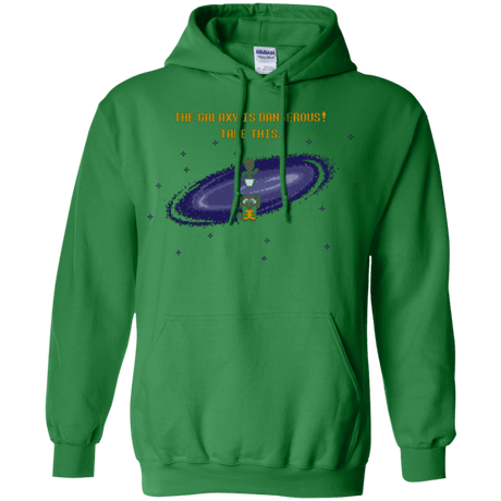 Sweatshirts Irish Green / Small The Galaxy is Dangerous Pullover Hoodie