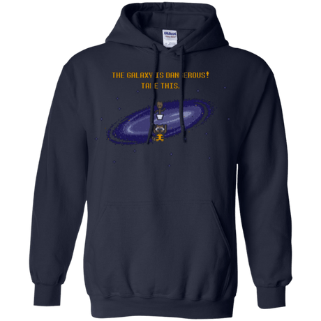 Sweatshirts Navy / Small The Galaxy is Dangerous Pullover Hoodie