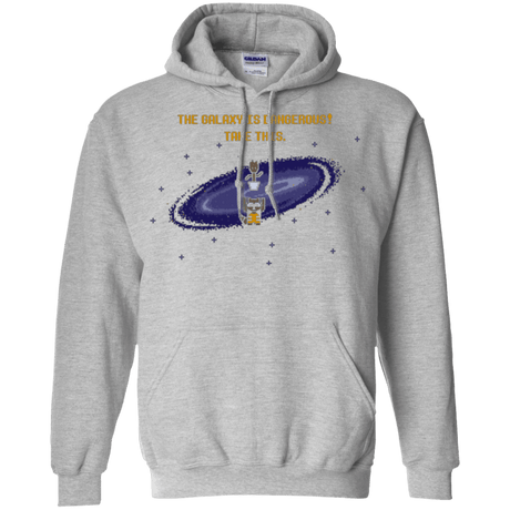 Sweatshirts Sport Grey / Small The Galaxy is Dangerous Pullover Hoodie