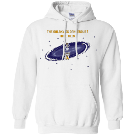 Sweatshirts White / Small The Galaxy is Dangerous Pullover Hoodie