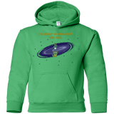 Sweatshirts Irish Green / YS The Galaxy is Dangerous Youth Hoodie