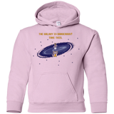 Sweatshirts Light Pink / YS The Galaxy is Dangerous Youth Hoodie