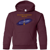 Sweatshirts Maroon / YS The Galaxy is Dangerous Youth Hoodie