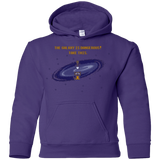 Sweatshirts Purple / YS The Galaxy is Dangerous Youth Hoodie