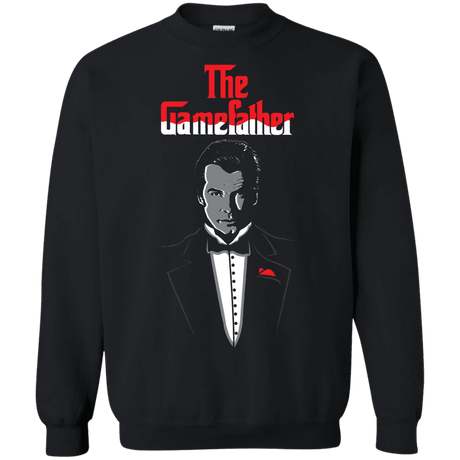 Sweatshirts Black / S The Gamefather Crewneck Sweatshirt