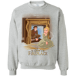 Sweatshirts Sport Grey / Small The Girl In The Fireplace Crewneck Sweatshirt