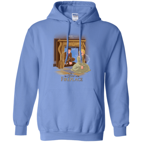Sweatshirts Carolina Blue / Small The Girl In The Fireplace Pullover Hoodie