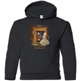 Sweatshirts Black / YS The Girl In The Fireplace Youth Hoodie