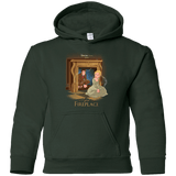 Sweatshirts Forest Green / YS The Girl In The Fireplace Youth Hoodie