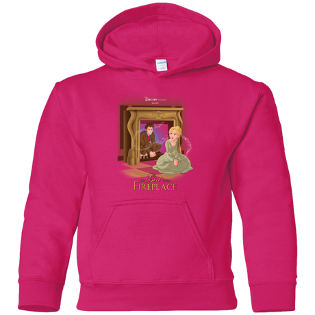 Sweatshirts Heliconia / YS The Girl In The Fireplace Youth Hoodie
