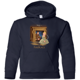Sweatshirts Navy / YS The Girl In The Fireplace Youth Hoodie