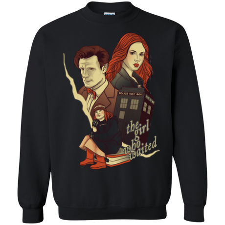 Sweatshirts Black / Small The Girl who waited Crewneck Sweatshirt