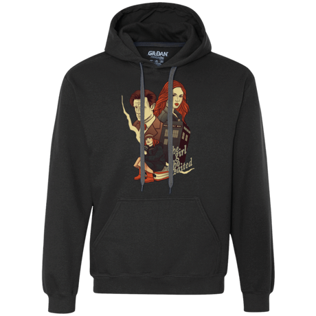 Sweatshirts Black / Small The Girl who waited Premium Fleece Hoodie